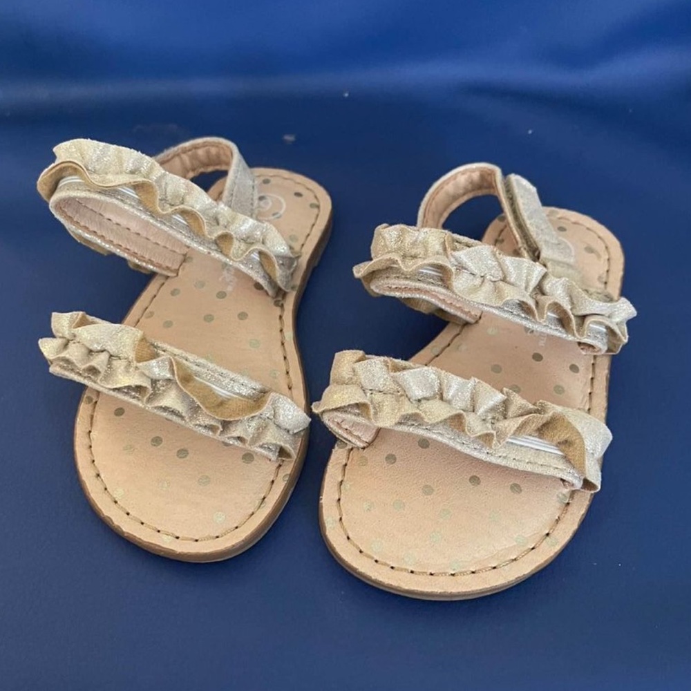 Gold Cat & Jack Sandals